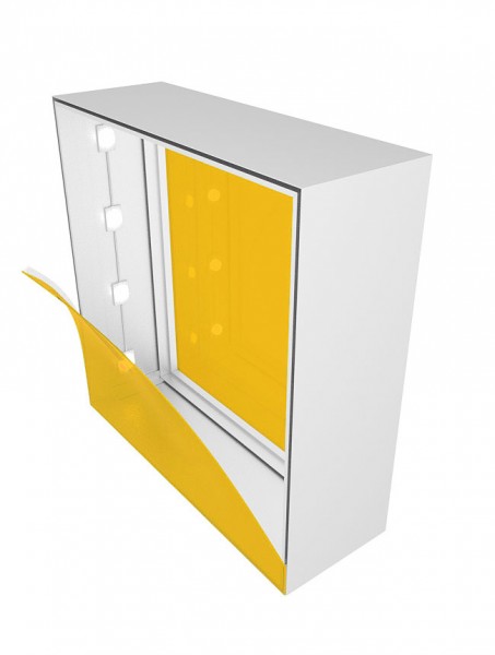 Leuchtkasten Nasenschild